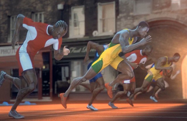 Official animation of the Olympic Games