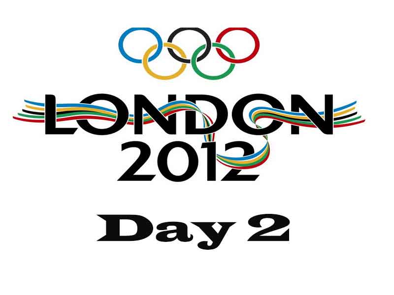 Olympics 2012 BBC Schedule Day 2