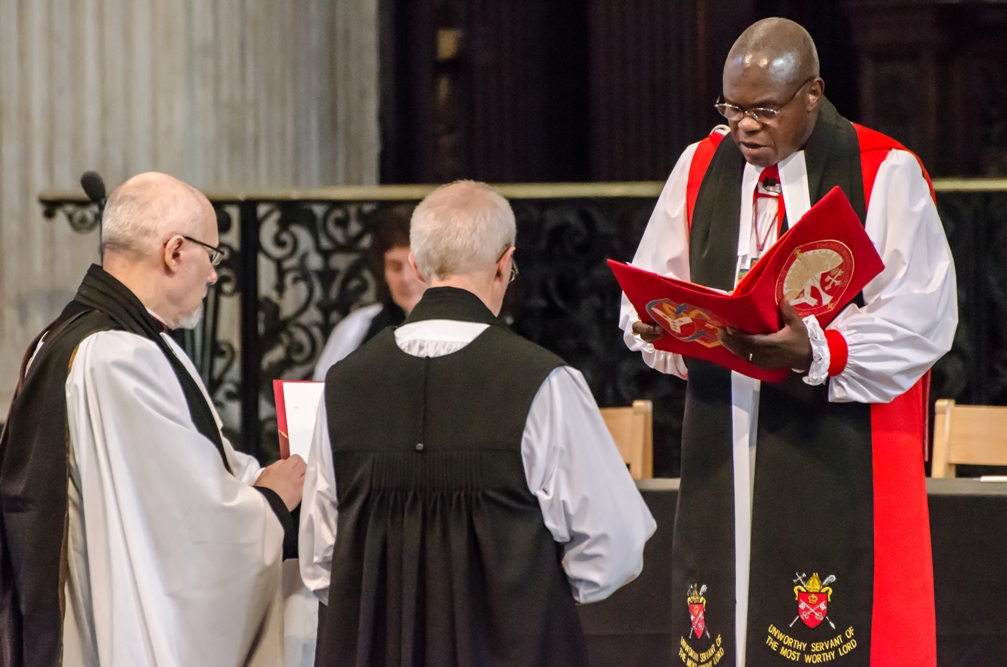 Archbishop of Canterbury Is Confirmed At St Pauls Cathedral