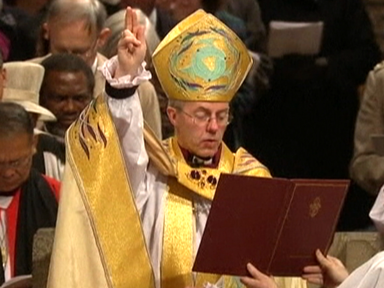 Archbishop Of Canterbury Enthroned