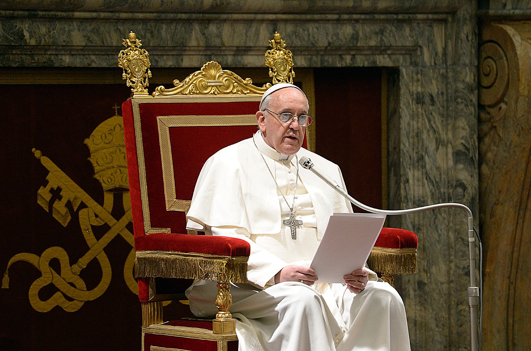 Pope Francis Celebrates First Mass At Vatican