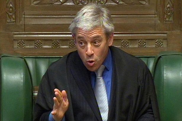 Commons Speaker John Bercow