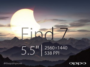 Oppo's Google+ post revealing the 2K resolution