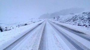 The A82 in Scotland where there is an ice alert