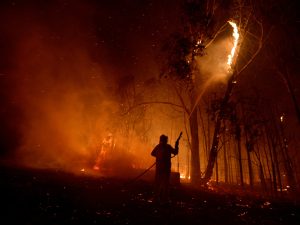 Australia bushfires - One dead