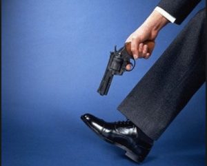 Police Officer Shoots Himself In The Leg