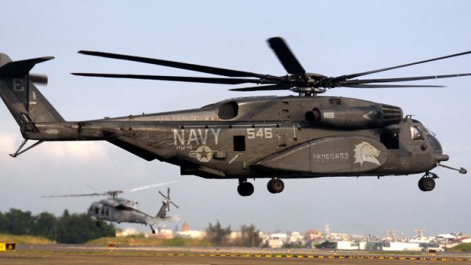 US Navy Helicopter Crashes Off Virginia