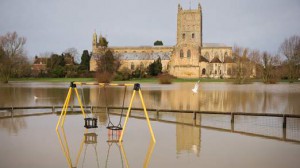 Tewkesbury is underwater again due to floods