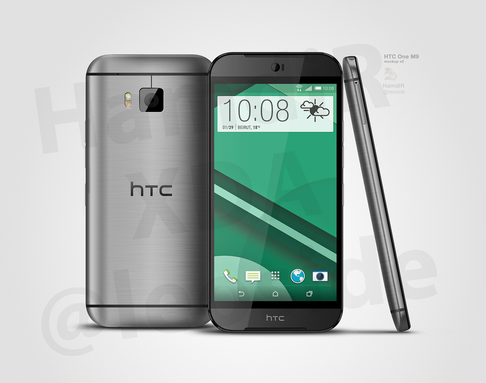 htc one grey