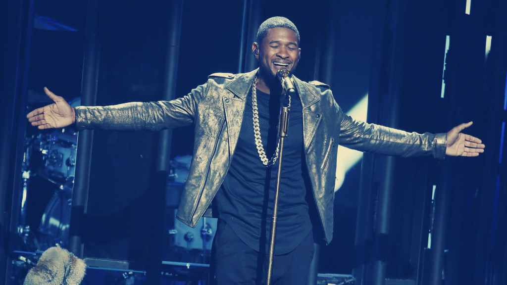 usher o2arena 2015