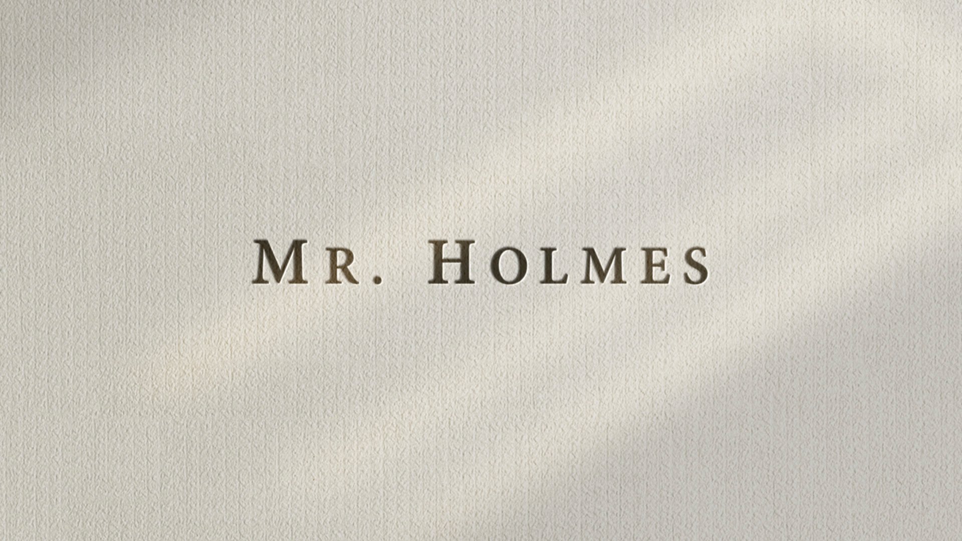 Mr. Holmes