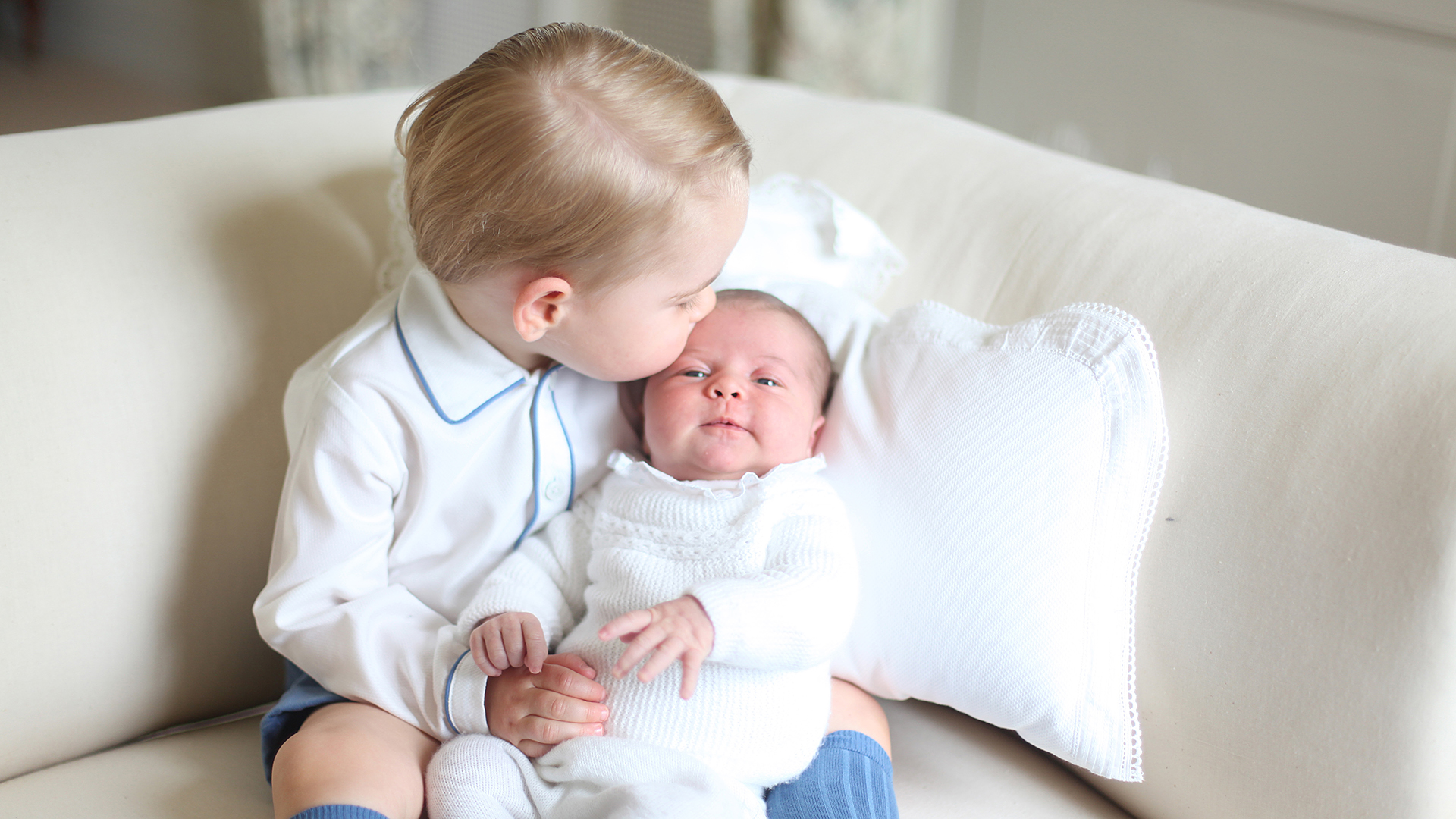 Princess Charlotte, Prince George together