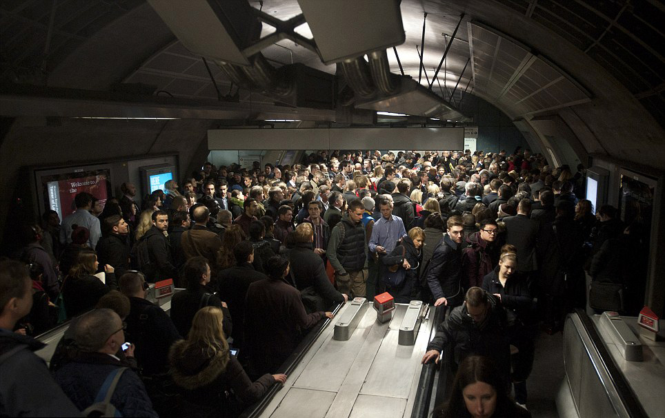 Tube Strike 25 august