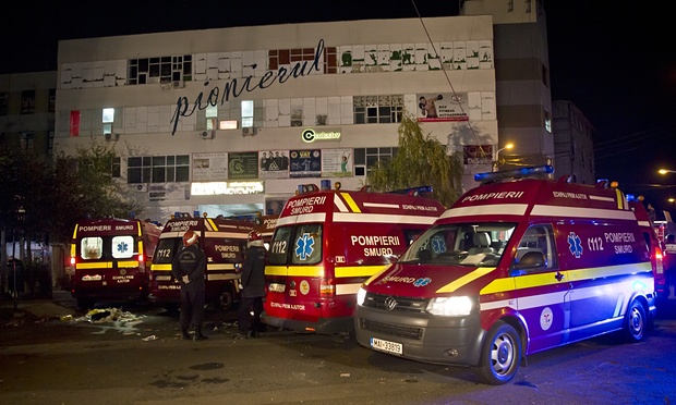 Dozens killed in fireworks accident at Bucharest nightclub