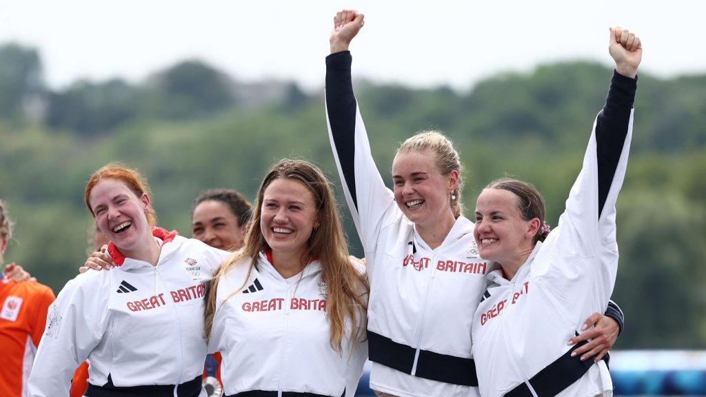 Scott wins dramatic Olympic quad sculls gold with Team GB