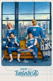 Poster for the movie "The Fantastic Four: First Steps"