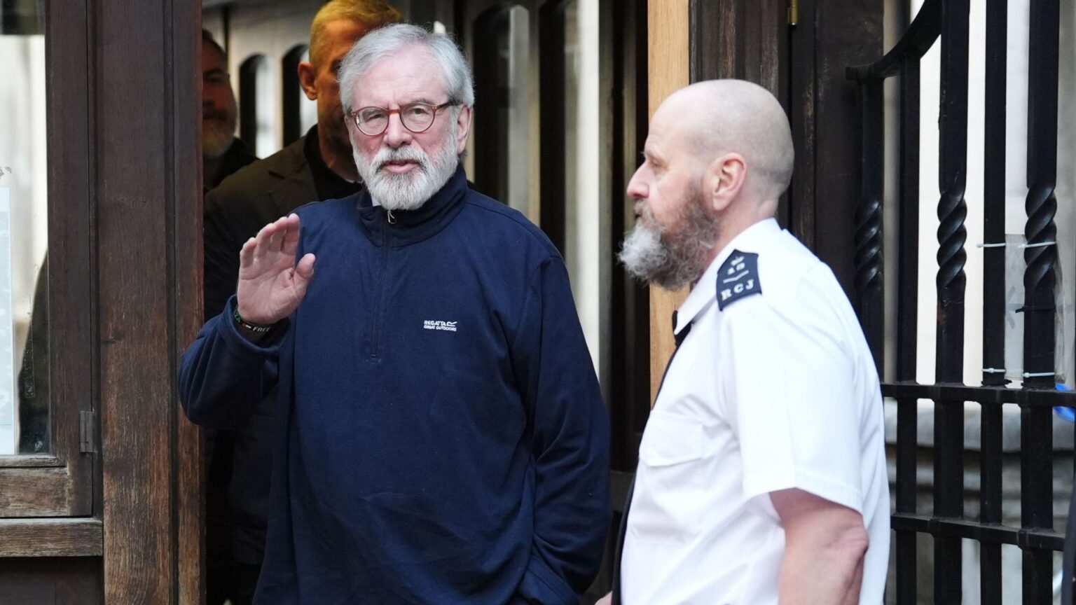Adams's trial has been taking place at the High Court in London. Pic: PA