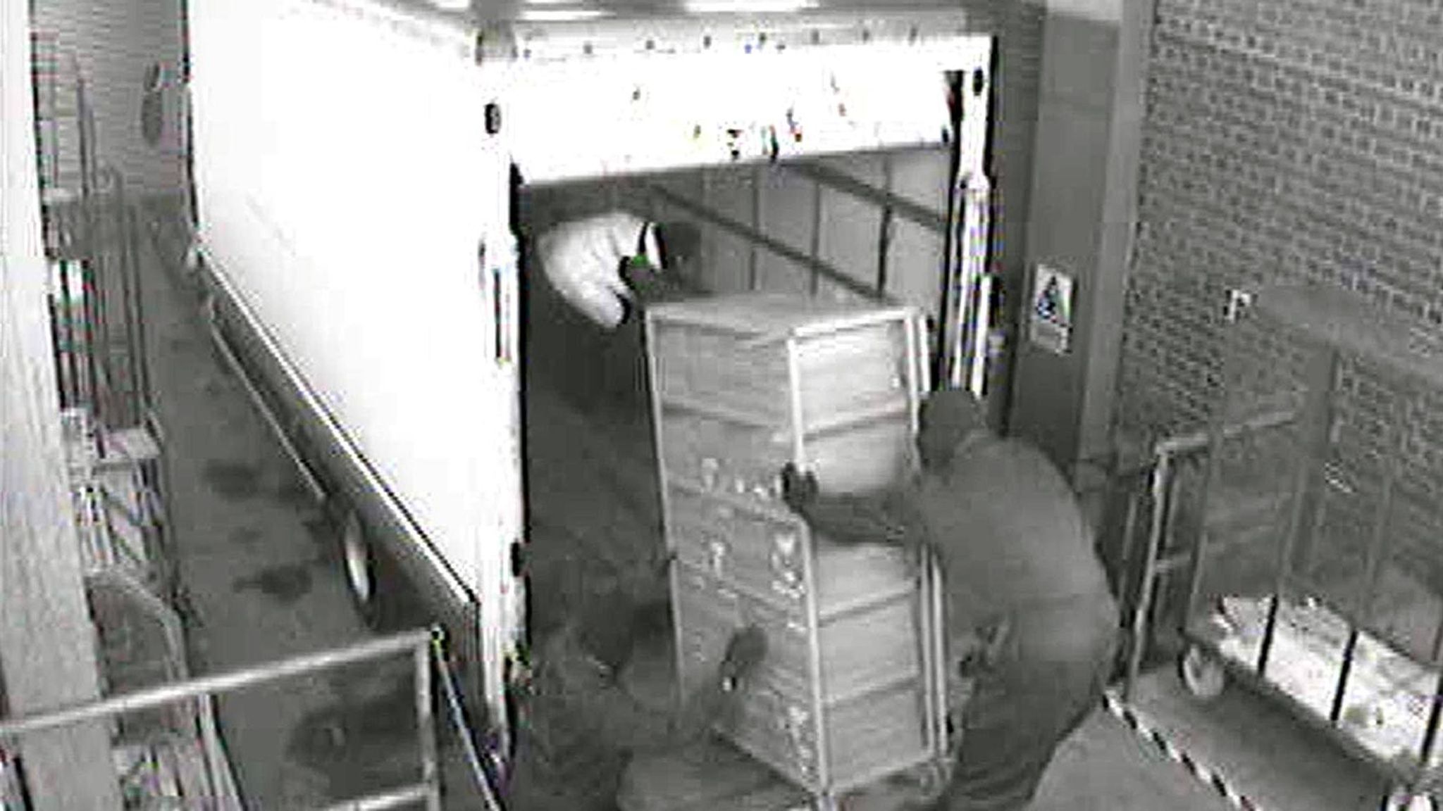 Britain's biggest ever cash robbery. Pic: PA