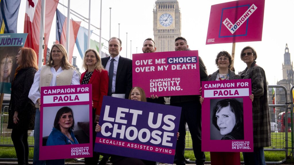 Campaigners believe the bill has a good chance of becoming law in the next parliamentary session. Pic: PA