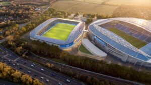 skynewsbrightonandhovealbion72335222 Access to London Brighton to build Europes first purpose built womens football stadium
