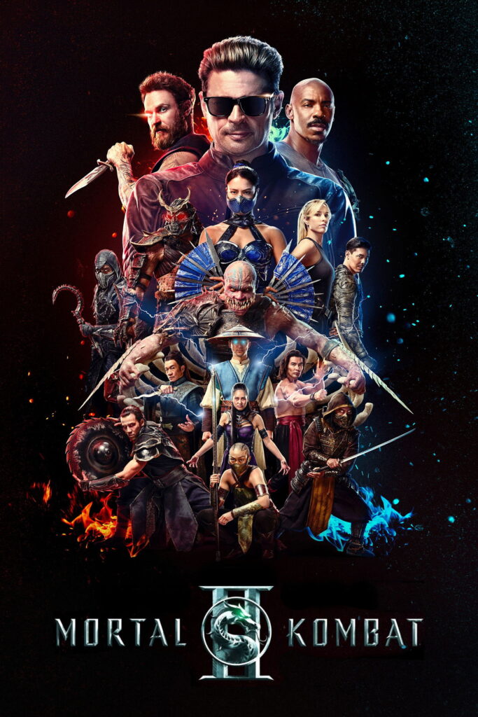 Poster for the movie "Mortal Kombat II"