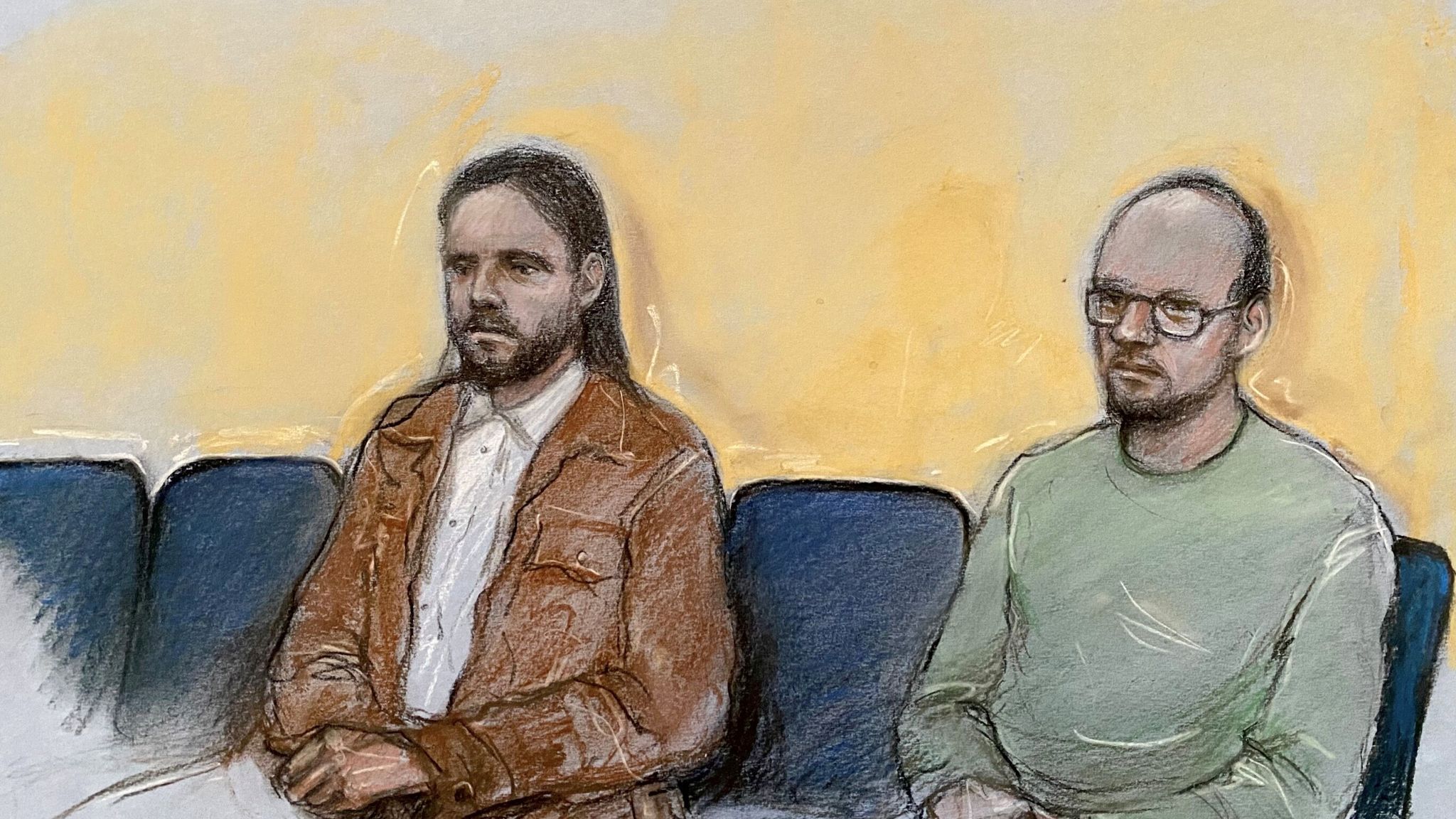 Jamie Varley and John McGowan-Fazakerley deny all charges. Pic: PA