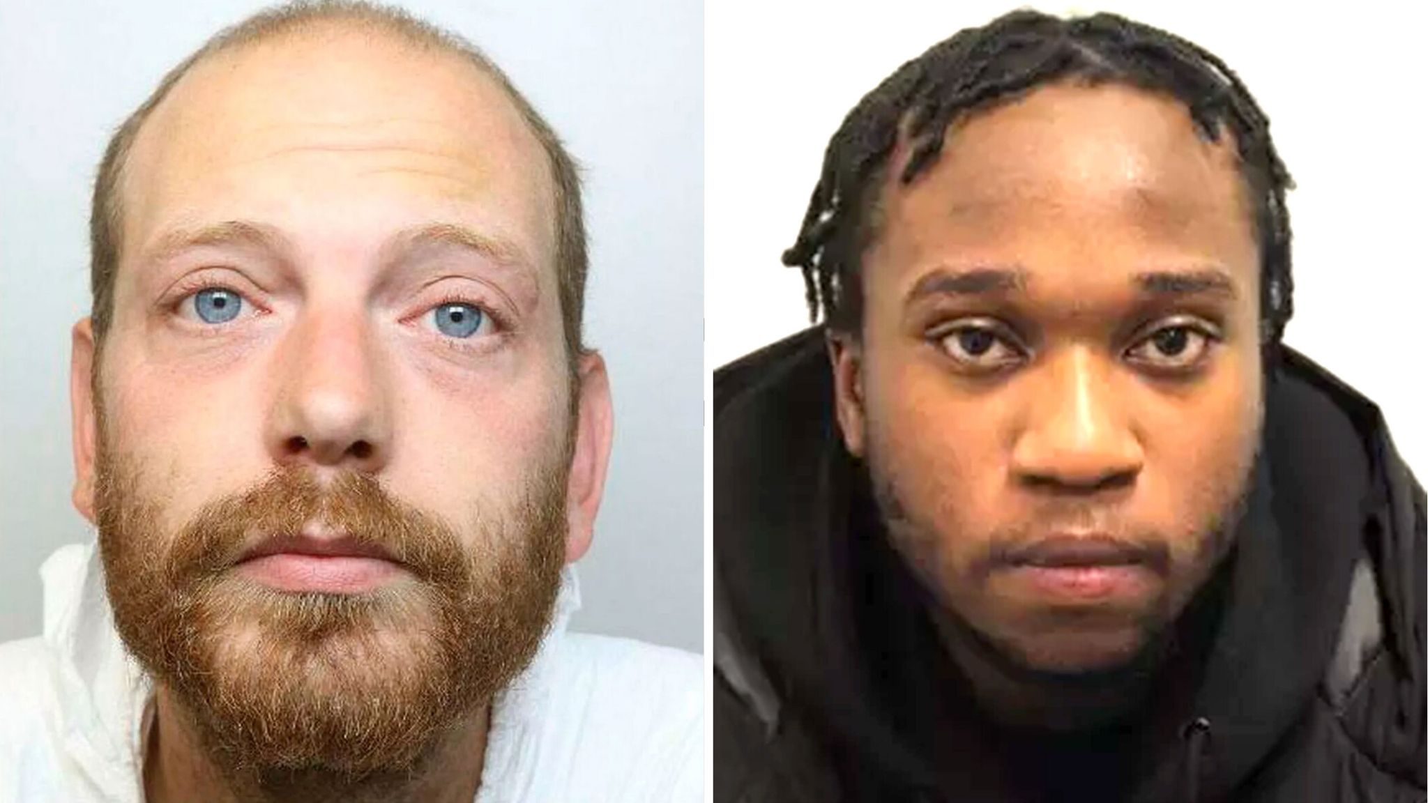 Dodsworth and Gedel deny murder. Pic: Derbyshire Police/Met Police