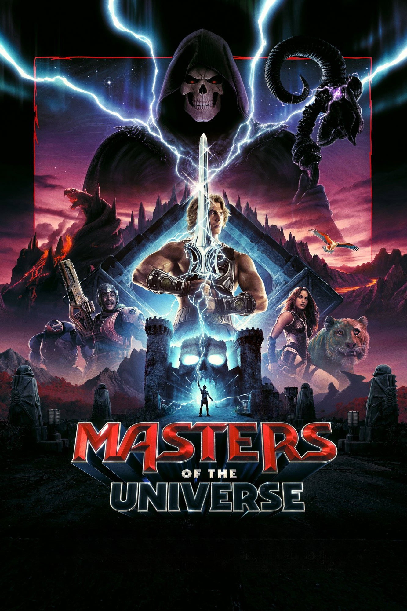 Poster for the movie "Masters of the Universe"