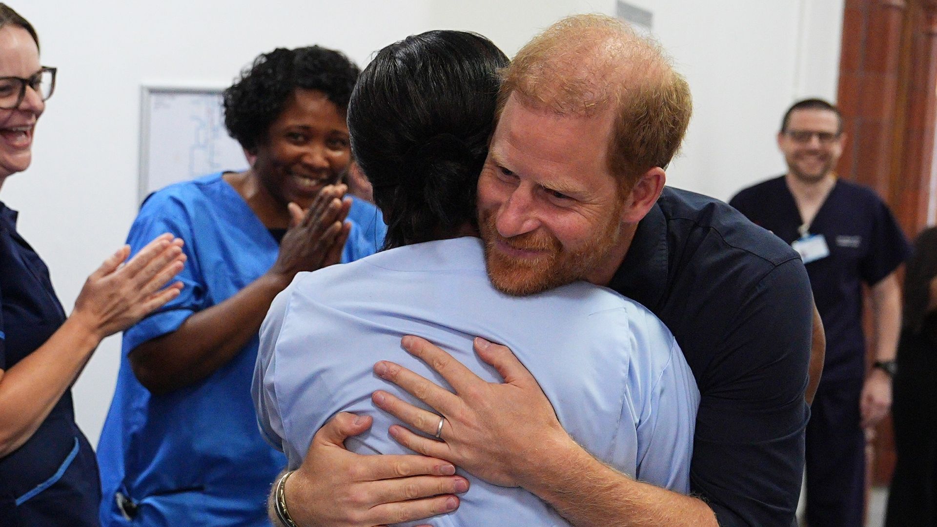 skynewsprinceharryhospital7294023 Access to London