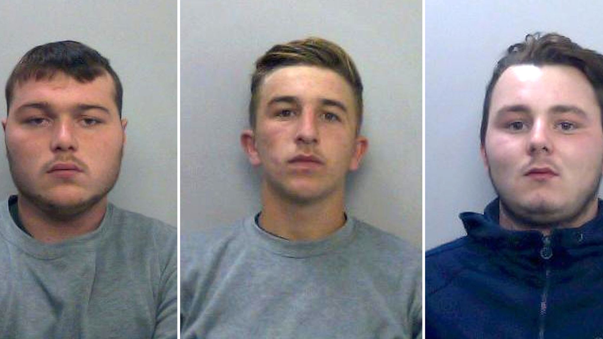 (L-R) Henry Long, Jessie Cole and Albert Bowers. Pic: Thames Valley Police