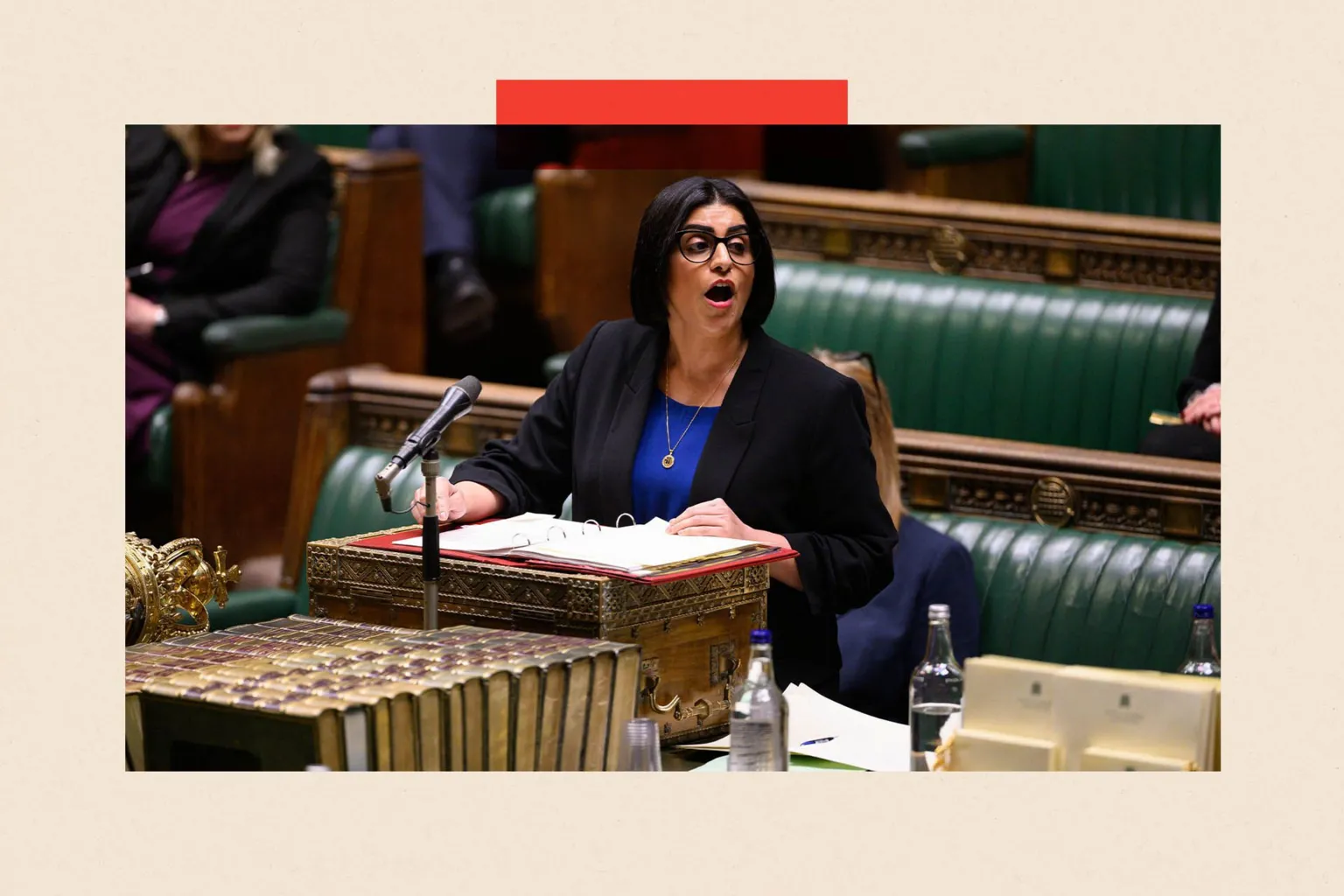 PA Media Home Secretary Shabana Mahmood making a statement to MPs in the House of Commons on 14 January 2026, in which she said she has lost confidence in the head of West Midlands Police