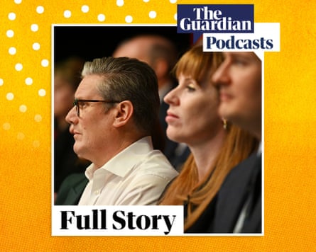 Episodic artwork featuring (L-R) Labour leader Sir Keir Starmer, deputy leader Angela Rayner and shadow health secretary Wes Streeting
