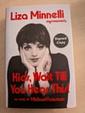 Copy of Liza Minelli’s memoir bought by Gareth Brown