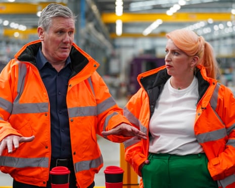 Keir Starmer and Louise Haigh