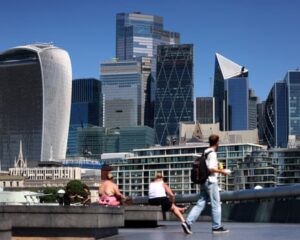 The City of London in London