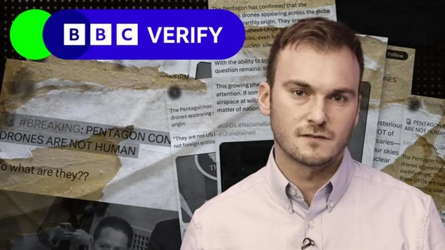 A promo image for the BBC Verify video