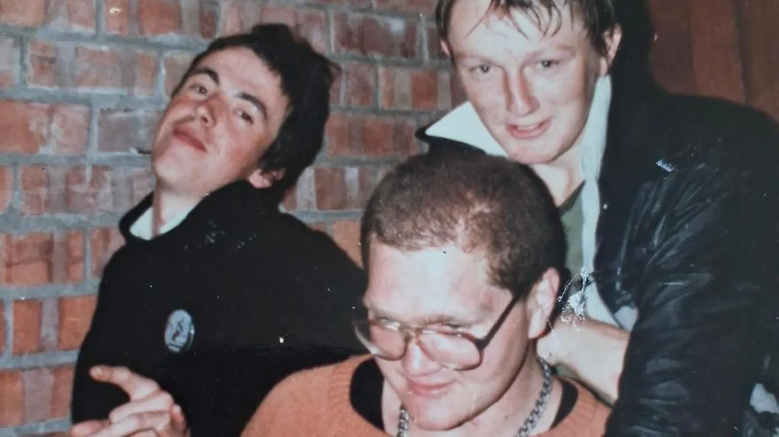 BBC Anthony Slaughter and his fellow two members of the punk band Riot Squad SA