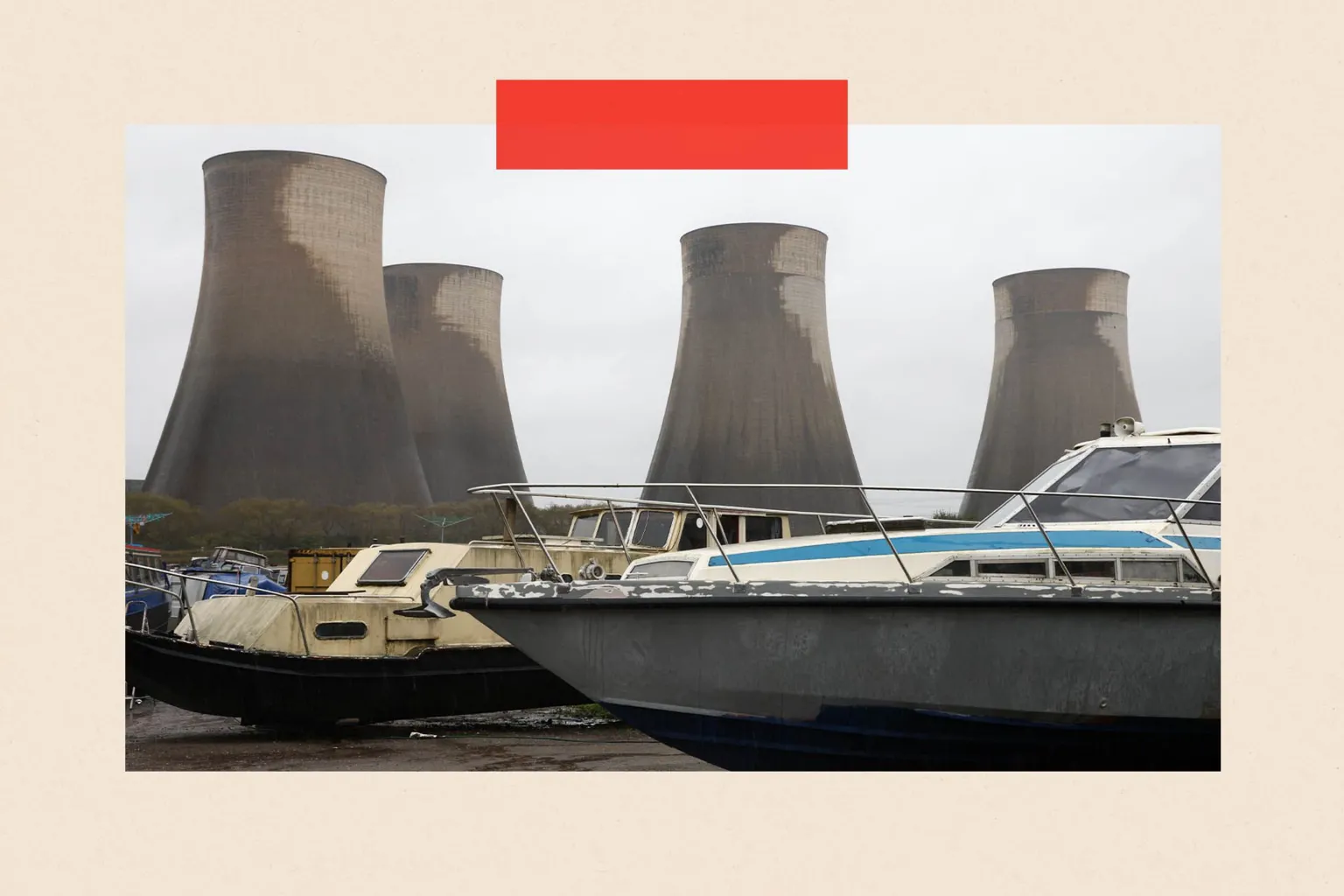 AFP via Getty Images A general view outside of Ratcliffe on Soar Coal-fired power station in Nottinghamshire central England