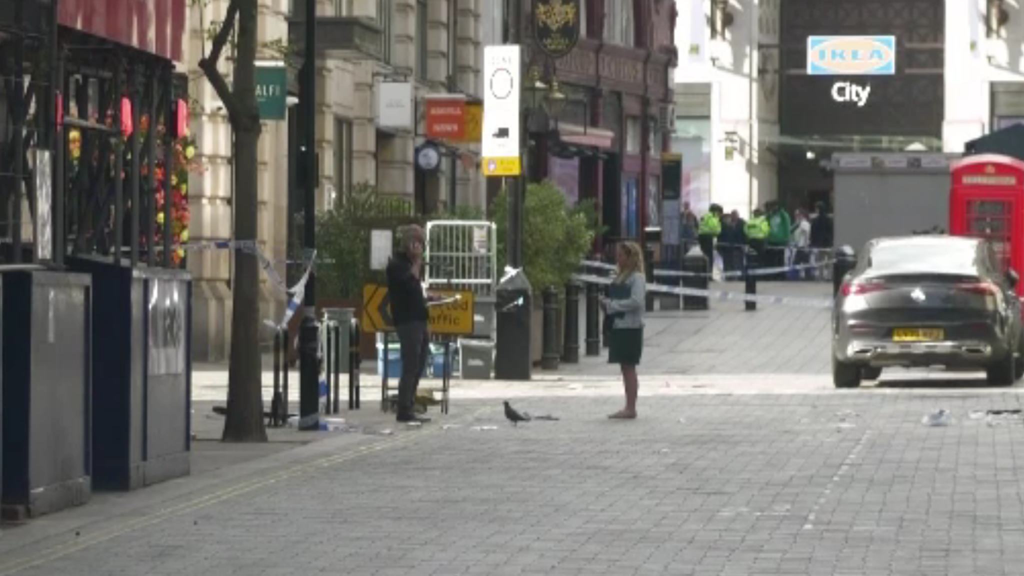 Argyll Street, next to Oxford Circus, where the incident took place