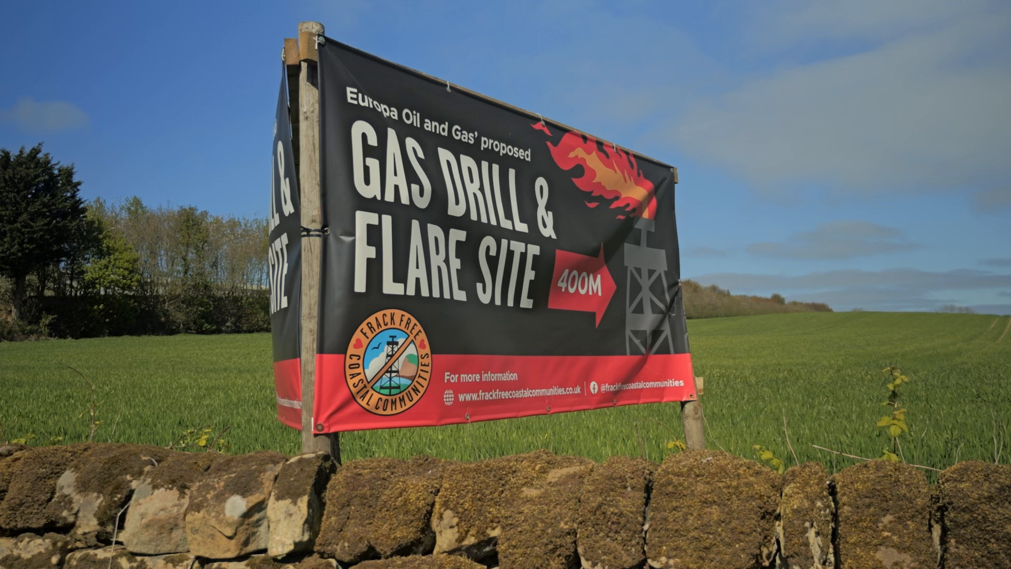 Local campaigners fear the proposed mini fracking project could trigger minor earthquakes and is at odds with efforts to slow climate change