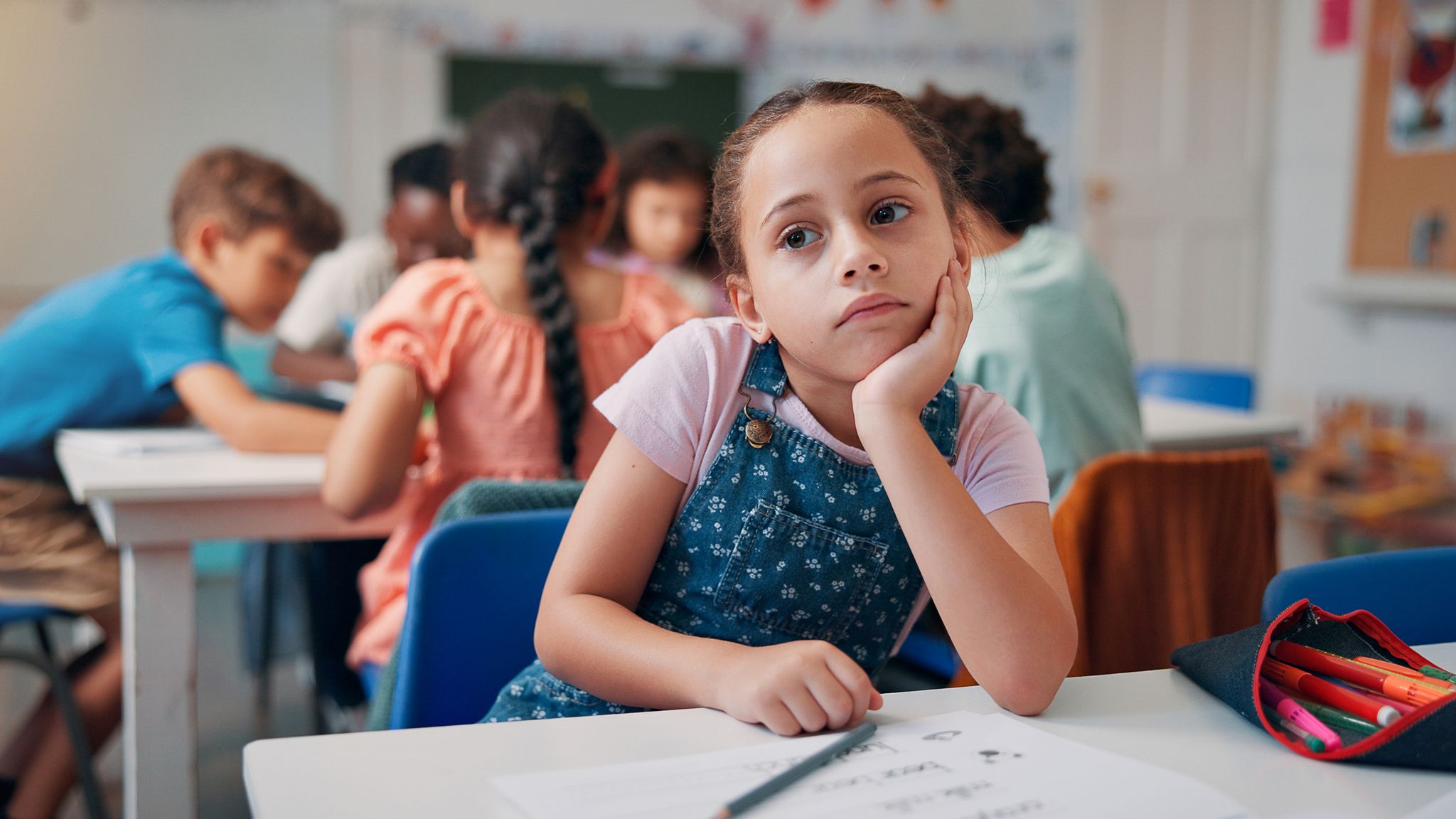 The government says too many children and young people aren't getting the support they need. File pic