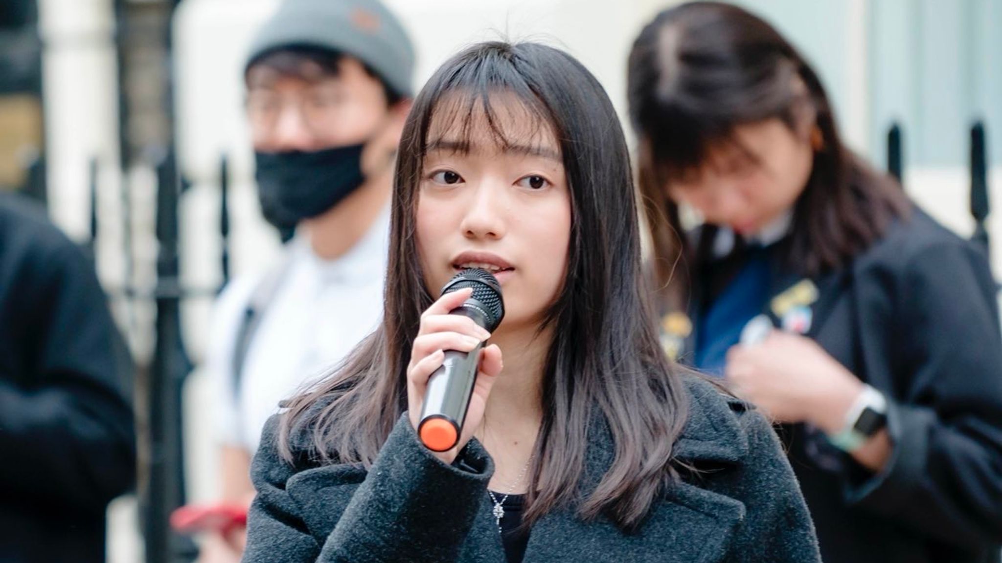 Chloe Cheung protested from the land without knowing it was covered by inviolability