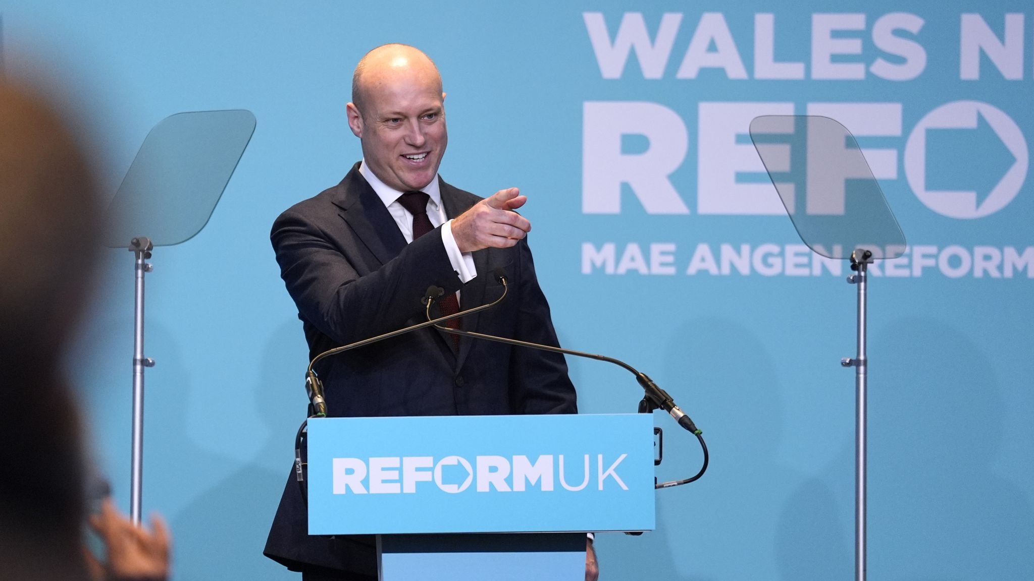 Recent polling puts Reform UK - led by Dan Thomas in Wales - on 27%