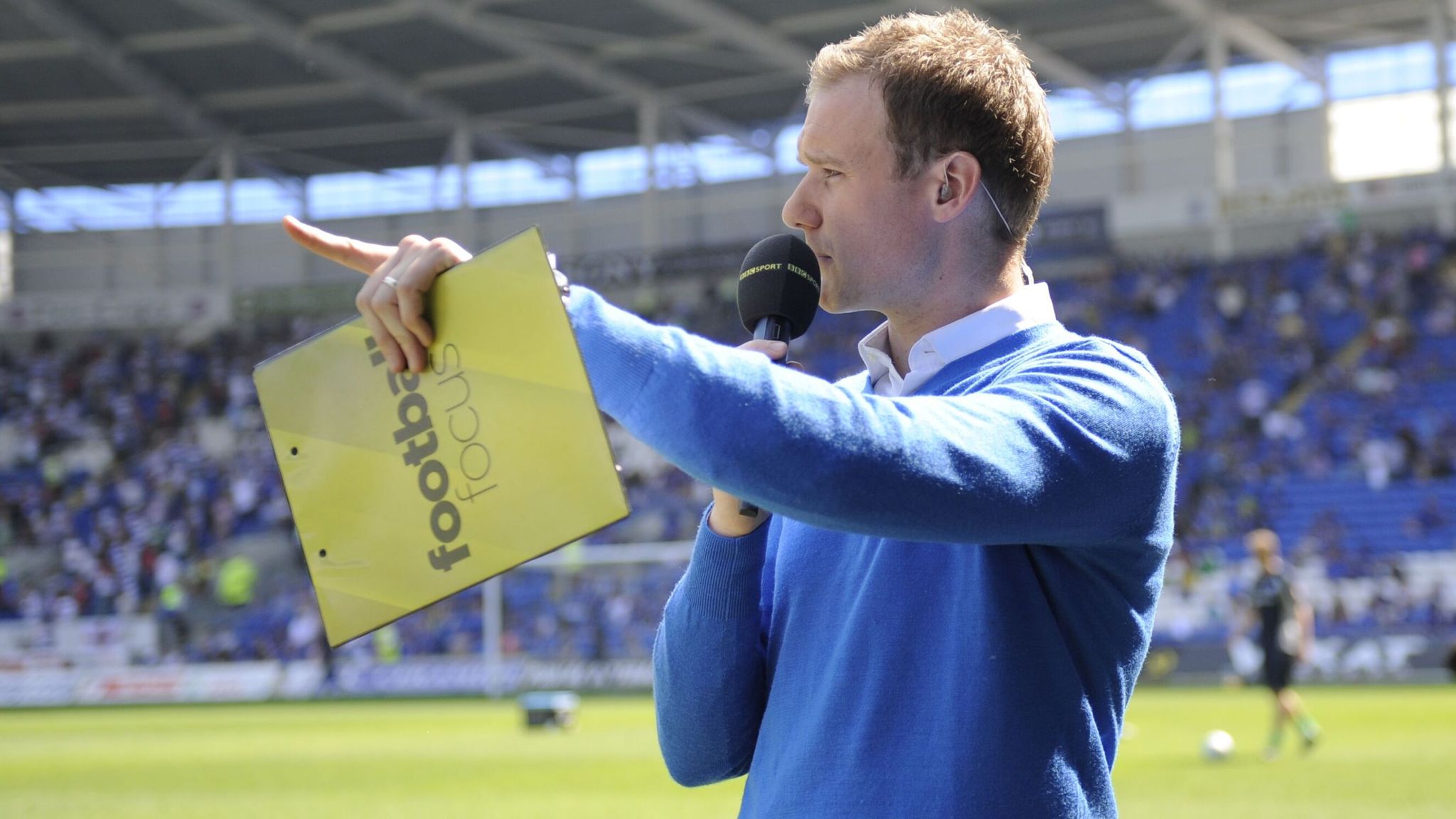Former Football Focus presenter Dan Walker. File pic: Javier Garcia/Shutterstock