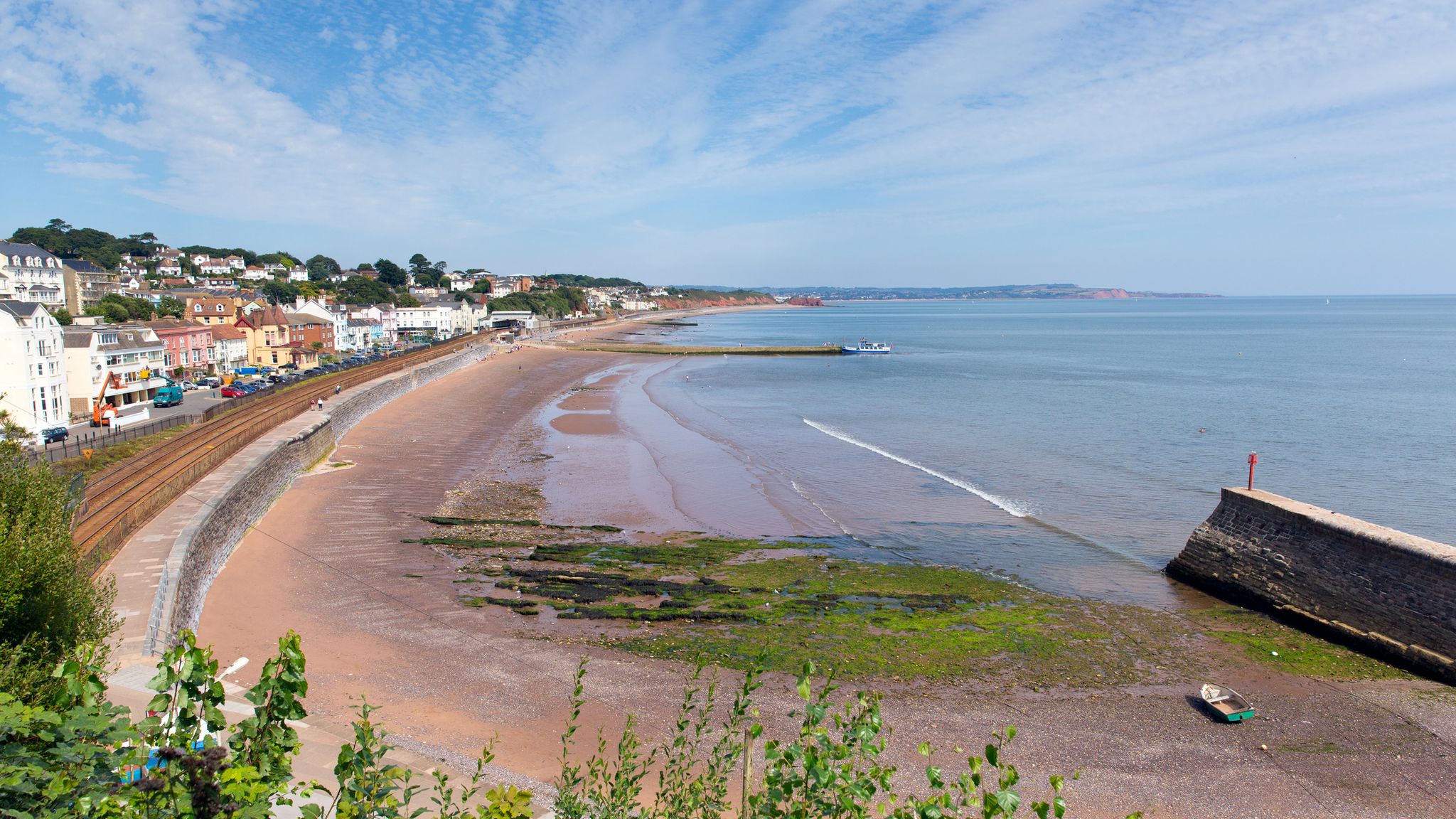 Dawlish beach in Devon England Pic iStock