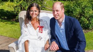 Dame Deborah James and Prince William