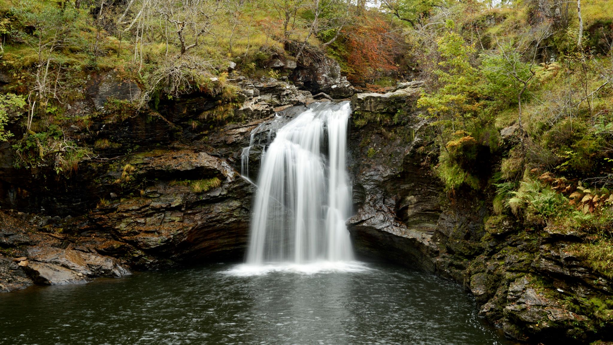 Many campervan users have been parking in the visitor site of the Falls of Falloch in Stirling. File pic: iStock