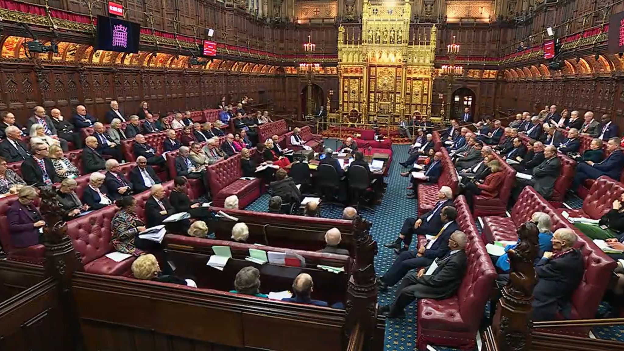 Peers have been debating the bill since September 2025. Pic: PA/UK Parliament