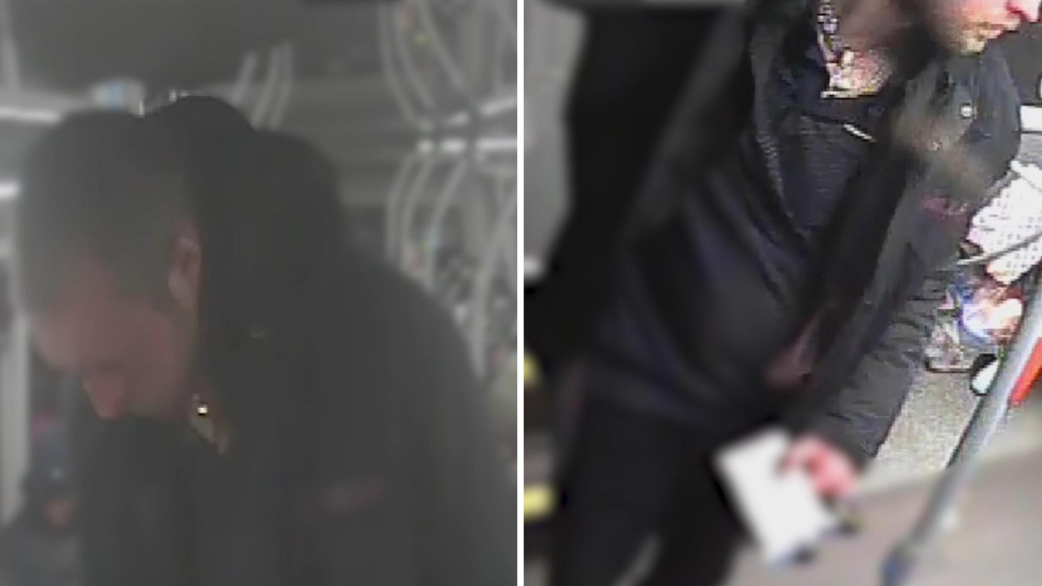 CCTV captures John Ashby on a bus, where he first spotted his victim. Pic: West Midlands Police