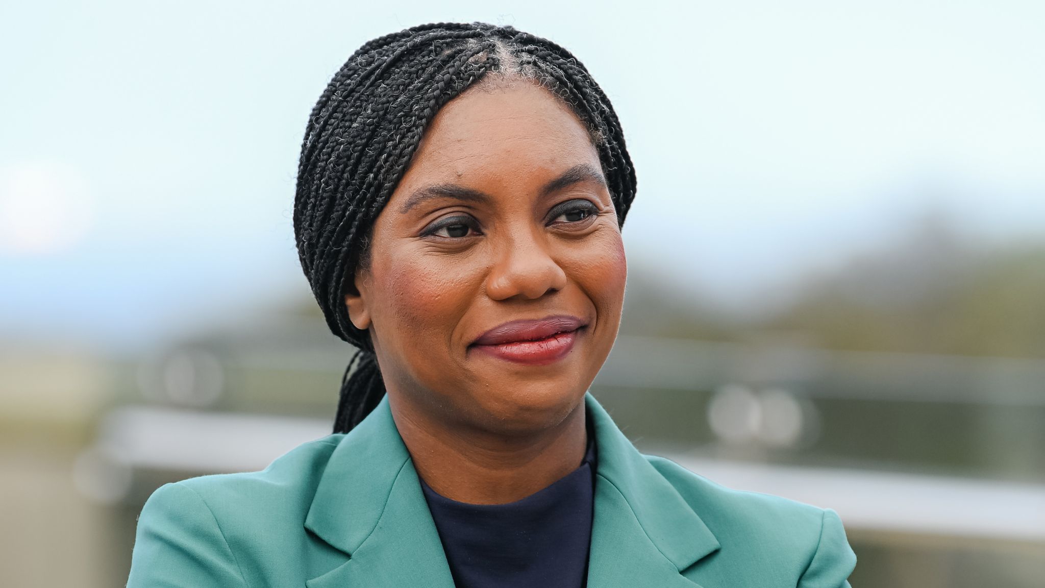 Kemi Badenoch at The Glasshouse in Edinburgh. Pic: PA